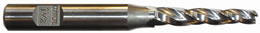 CON-AAX -  Premium Steel Conical Tapered End Mill, 1.1/2 deg per side