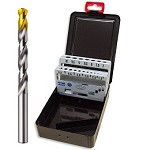 DTINTIPSET - TiN Tip Coated Drill Sets