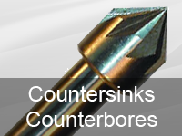 Countersinks and Counterbores